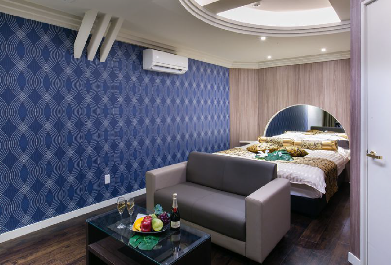 山口県宇部IC近くのラブホテル プレジャーリゾート ソル 宇部店の107号室