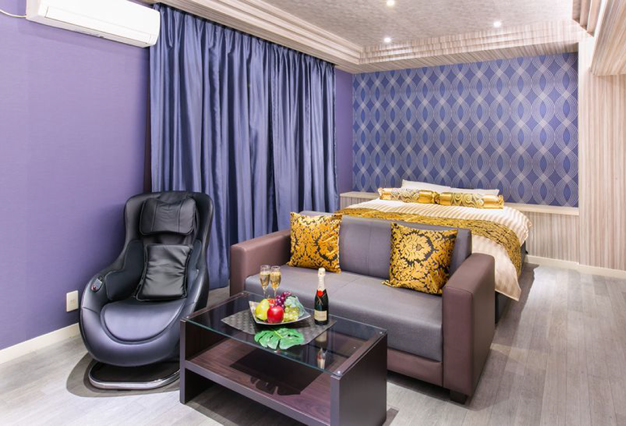 山口県宇部IC近くのラブホテル プレジャーリゾート ソル 宇部店の118号室